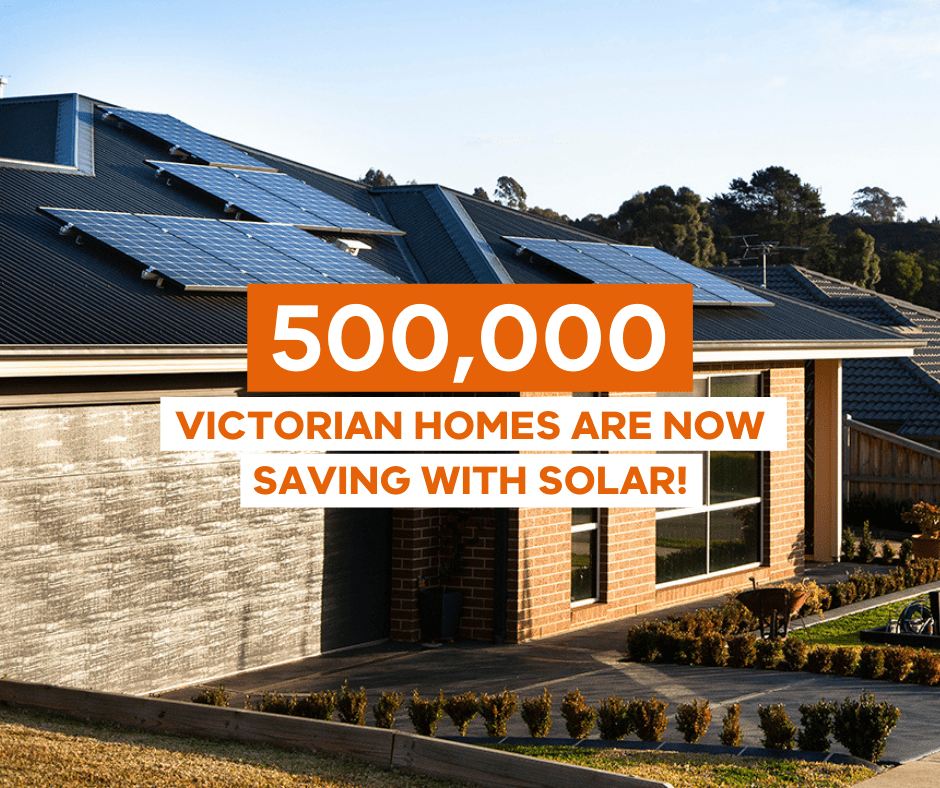 500,000 Victorian homes are now saving with solar