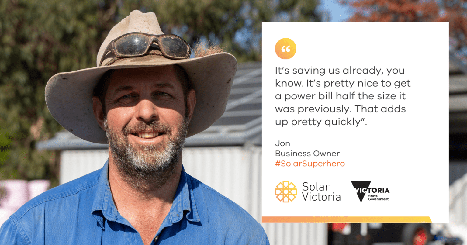 "We are very keen to put in a battery and add enough solar to cover our whole power needs. We'd love to do that.”